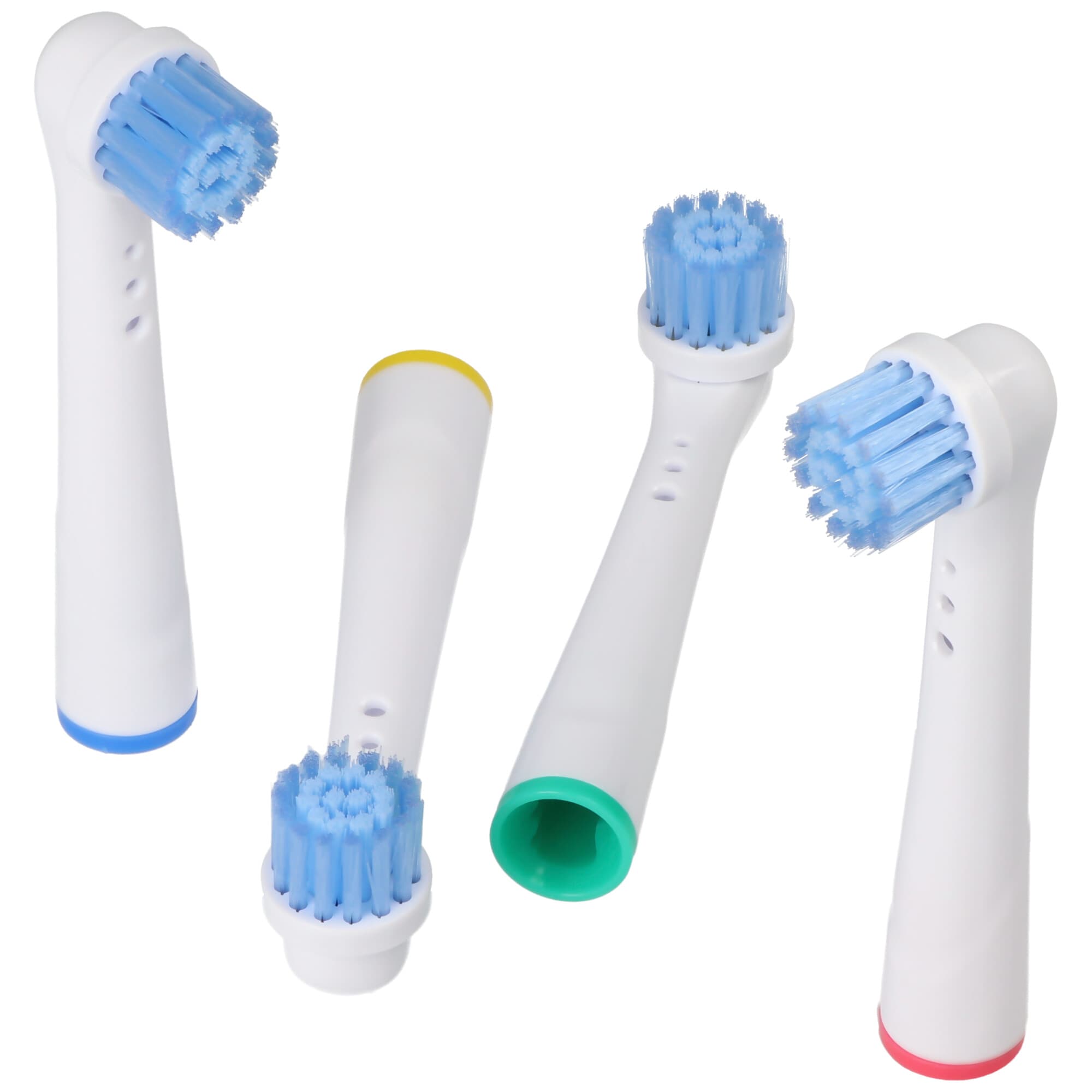 Pack de 4 têtes de brosse à dents de rechange Sensitive Clean pour brosses à dents électriques Oral-B, adaptées par exemple aux Oral-B D10, D12, D16,