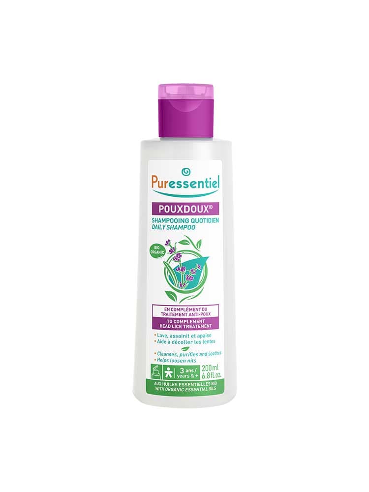 Puressentiel Shampooing Quotidien Pouxdoux® Certifié Bio** - 200 ml