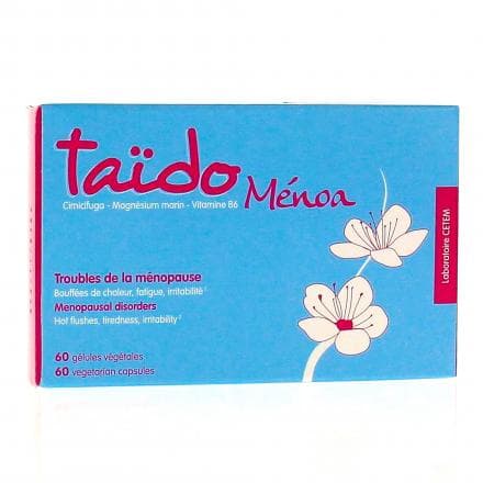 TAÏDO Menoa Troubles de la ménopause gélules végétales x 60